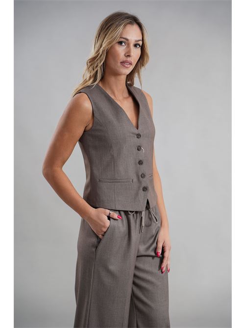 Gilet elastico federica erre | BELINDA 789FANGO